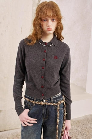 Autumn Wool Cardigan