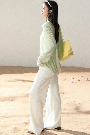 Backless Drapey Summer Set