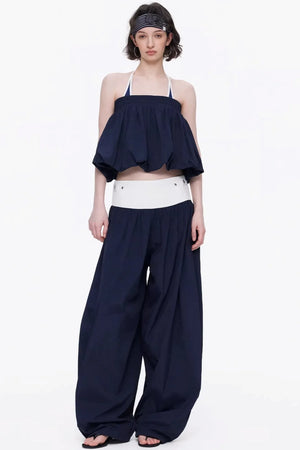 Backless Floral Tube Top Set-Up