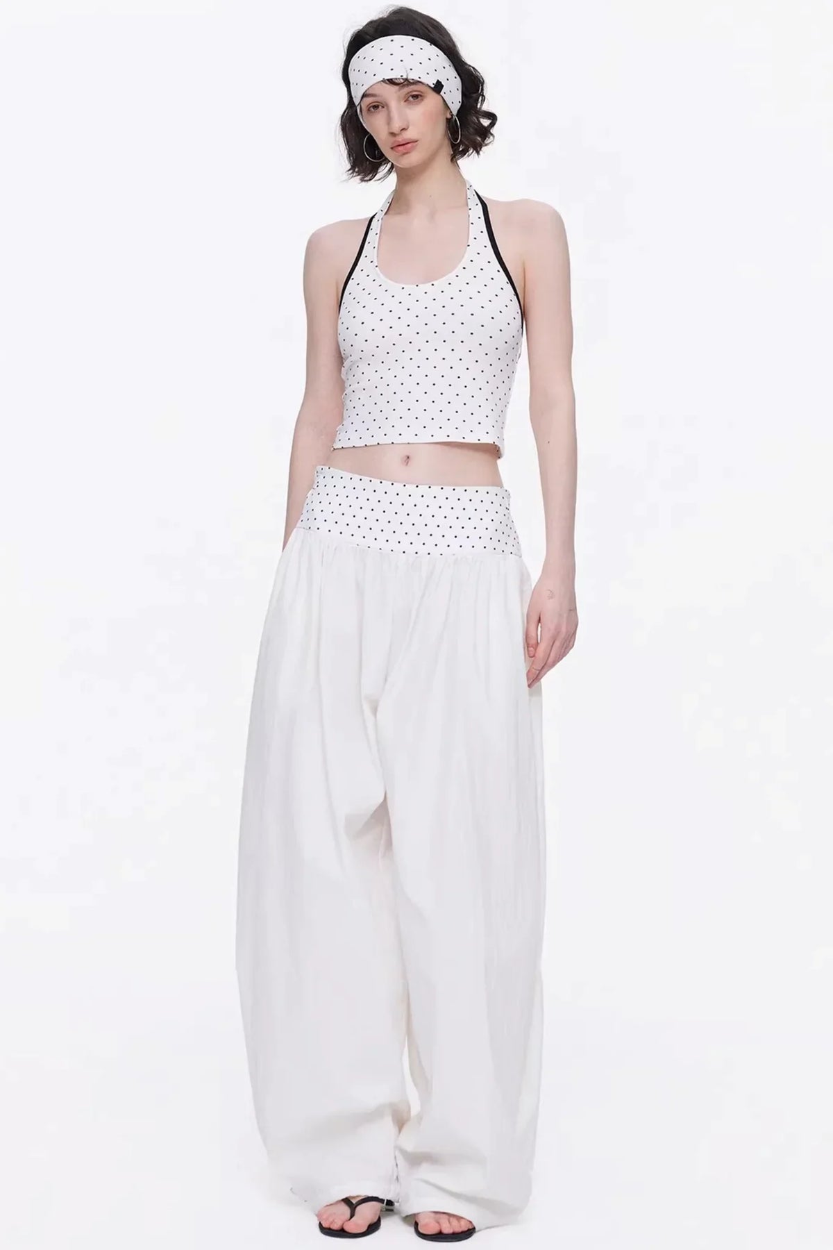 Backless Floral Tube Top Set-Up