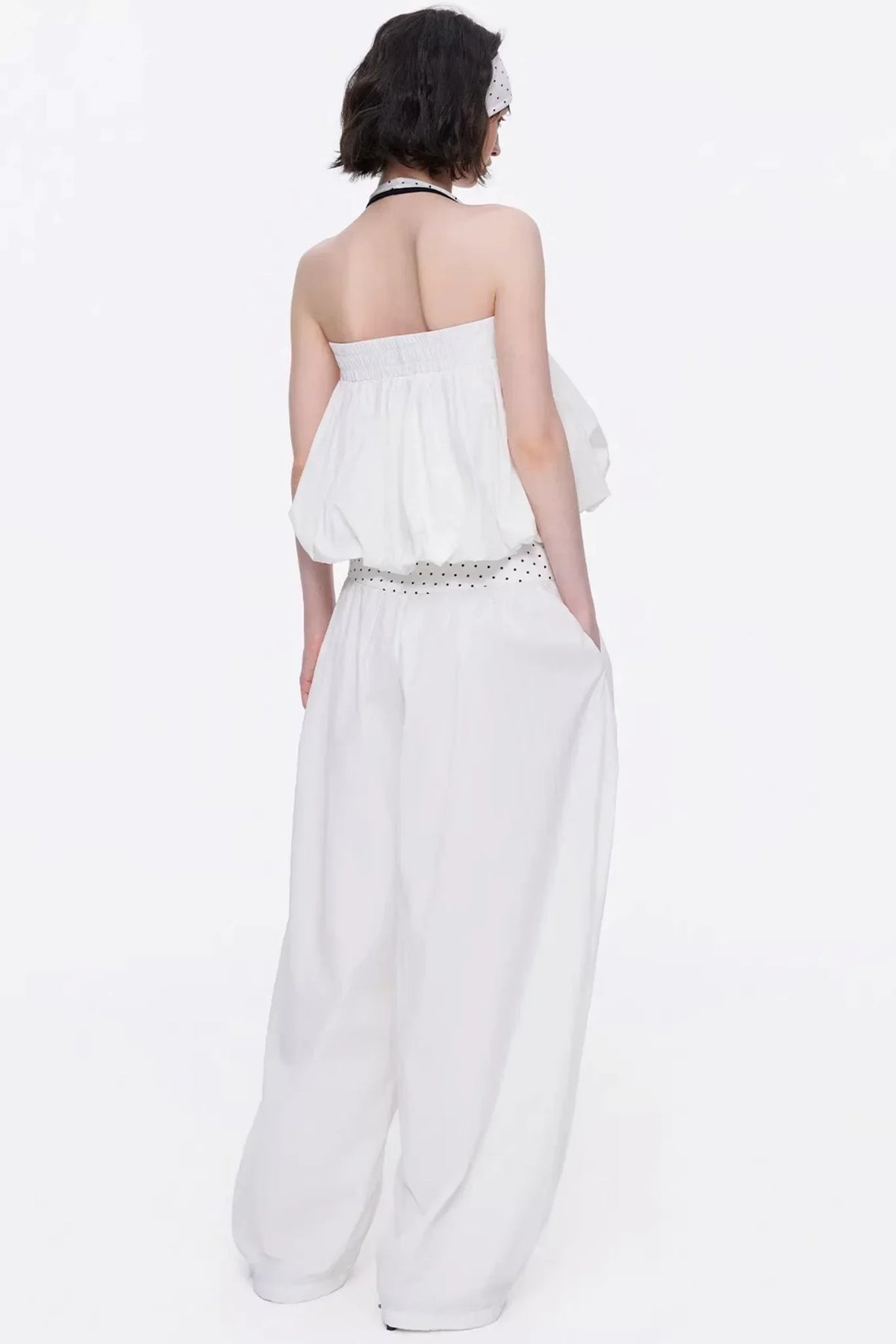 Backless Floral Tube Top Set-Up
