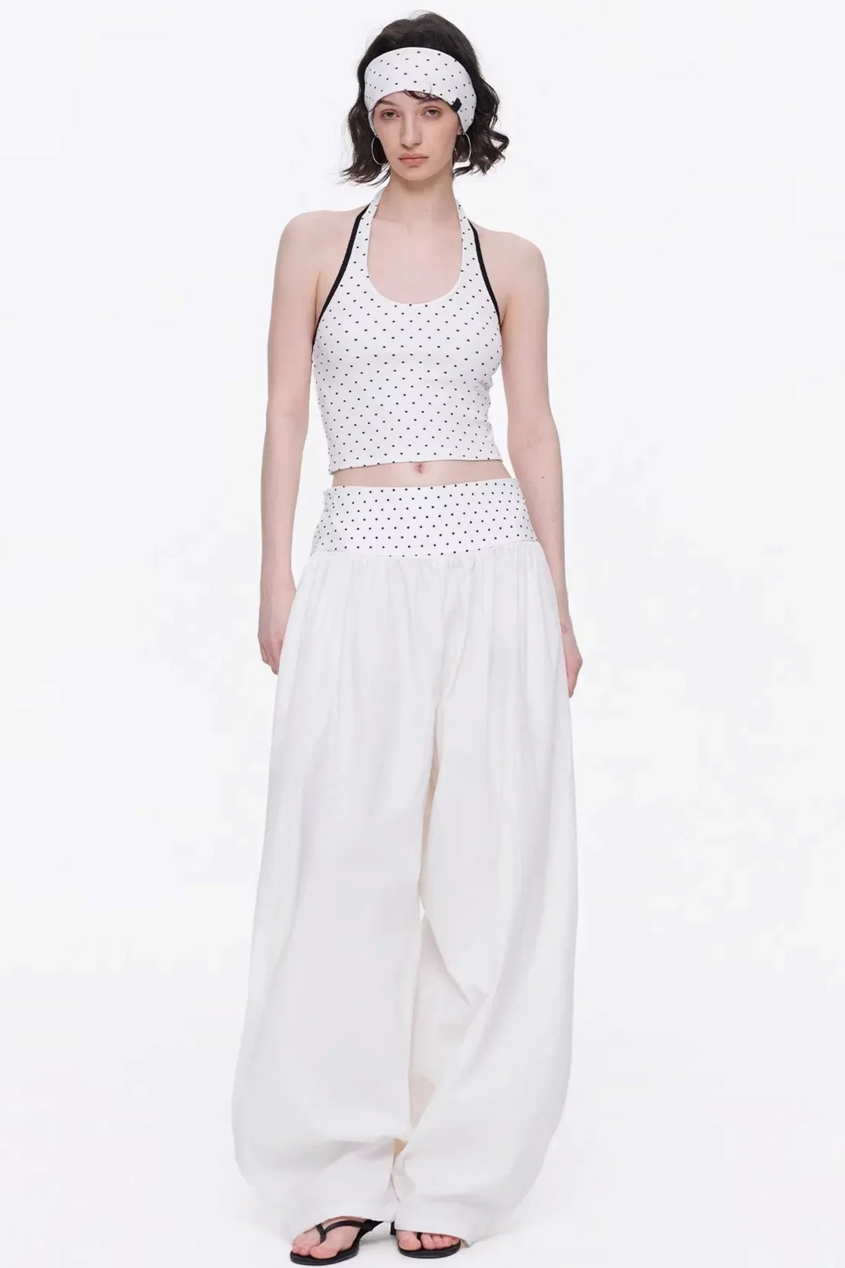 Backless Floral Tube Top Set-Up