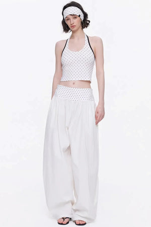 Backless Floral Tube Top Set-Up