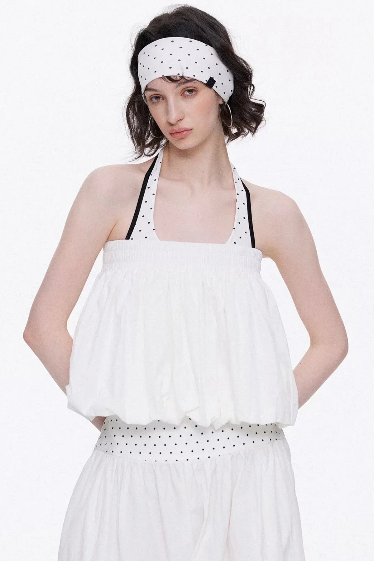 Backless Floral Tube Top Set-Up