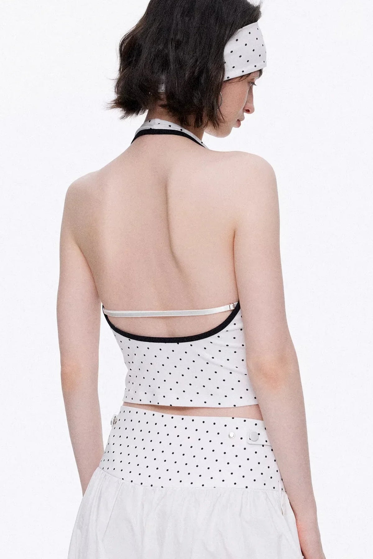 Backless Floral Tube Top Set-Up