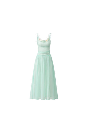 Backless Mesh Summer Dress