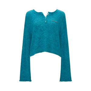 Backless Mohair Blouse