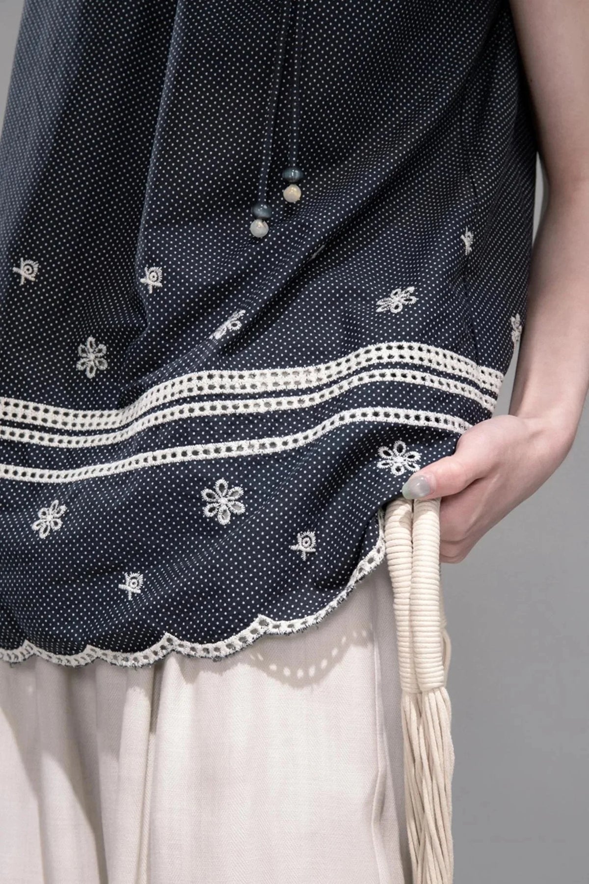 Bali Coconut Sea Embroidered Set