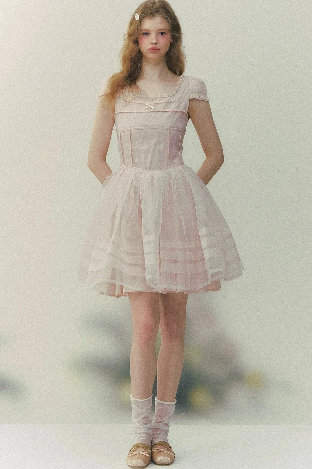 Ballet Dreamland Puff Sleeve Dress