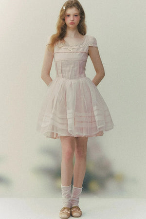 Ballet Dreamland Puff Sleeve Dress