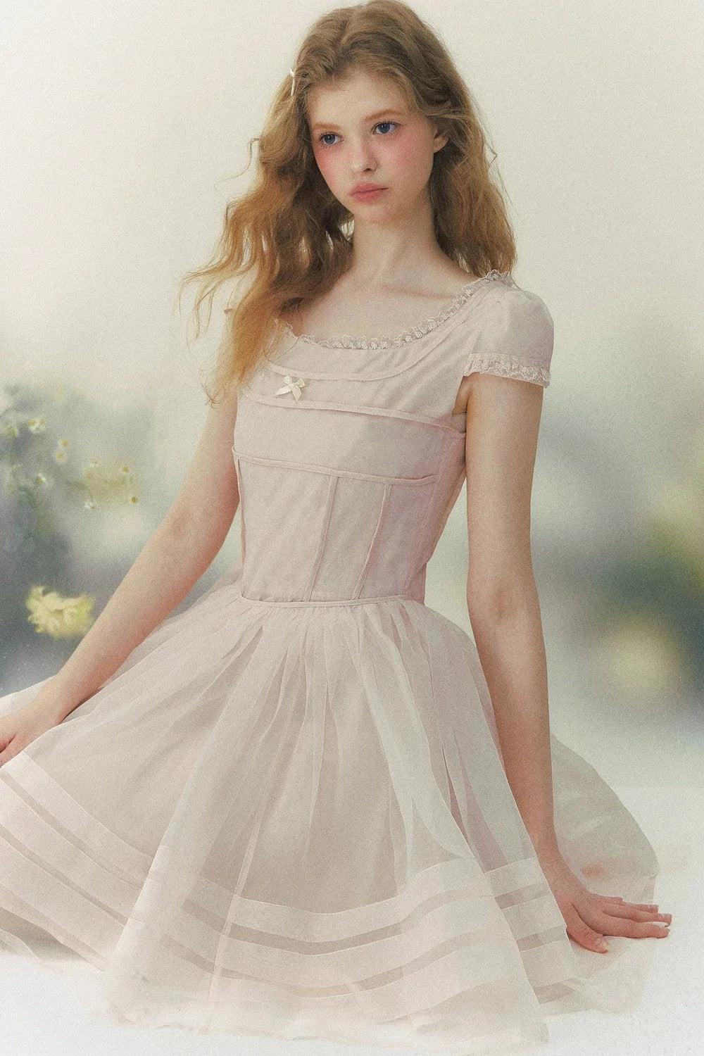 Ballet Dreamland Puff Sleeve Dress