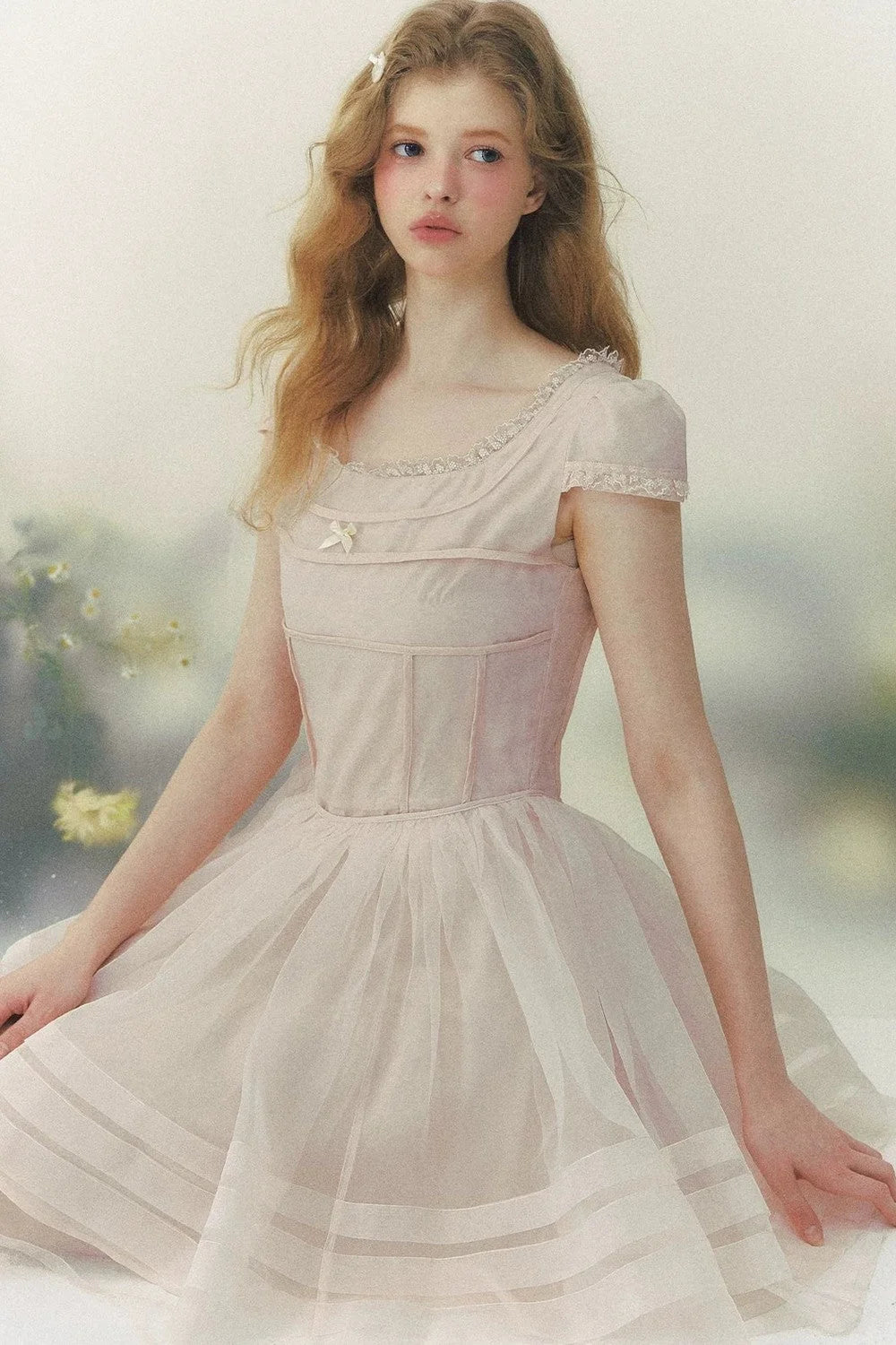 Ballet Dreamland Puff Sleeve Dress