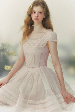 Ballet Dreamland Puff Sleeve Dress