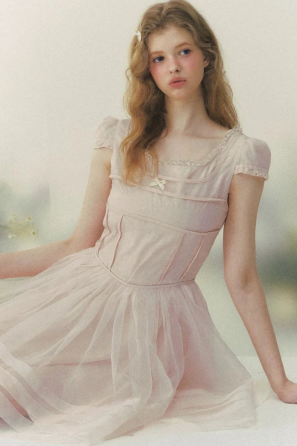 Ballet Dreamland Puff Sleeve Dress