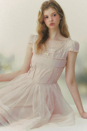 Ballet Dreamland Puff Sleeve Dress