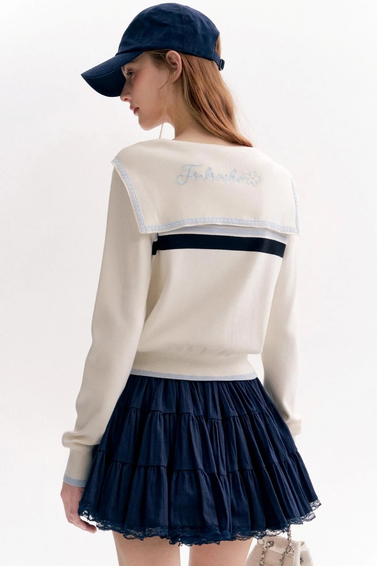 Ballet Lace Puffy A-Line Short Skirt