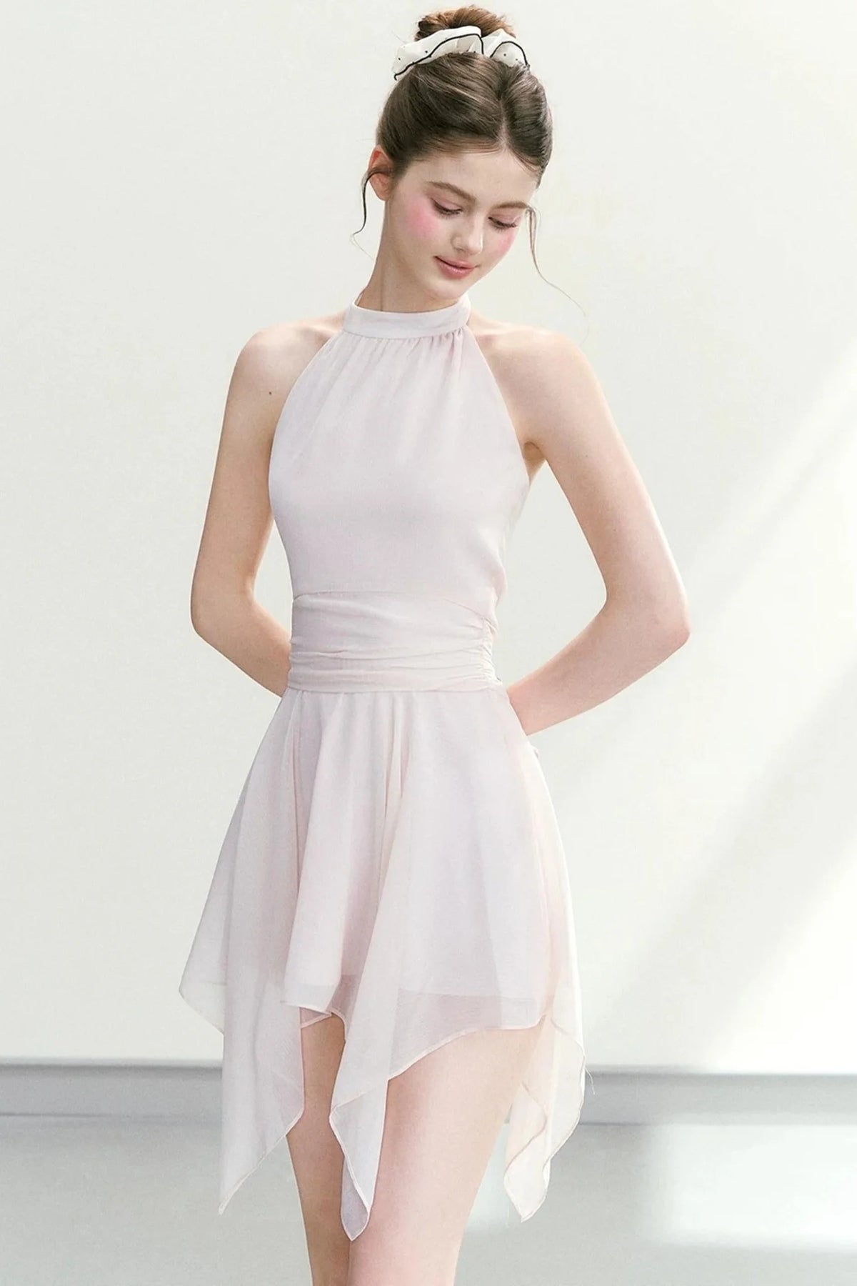 Ballet Off-Shoulder Dress
