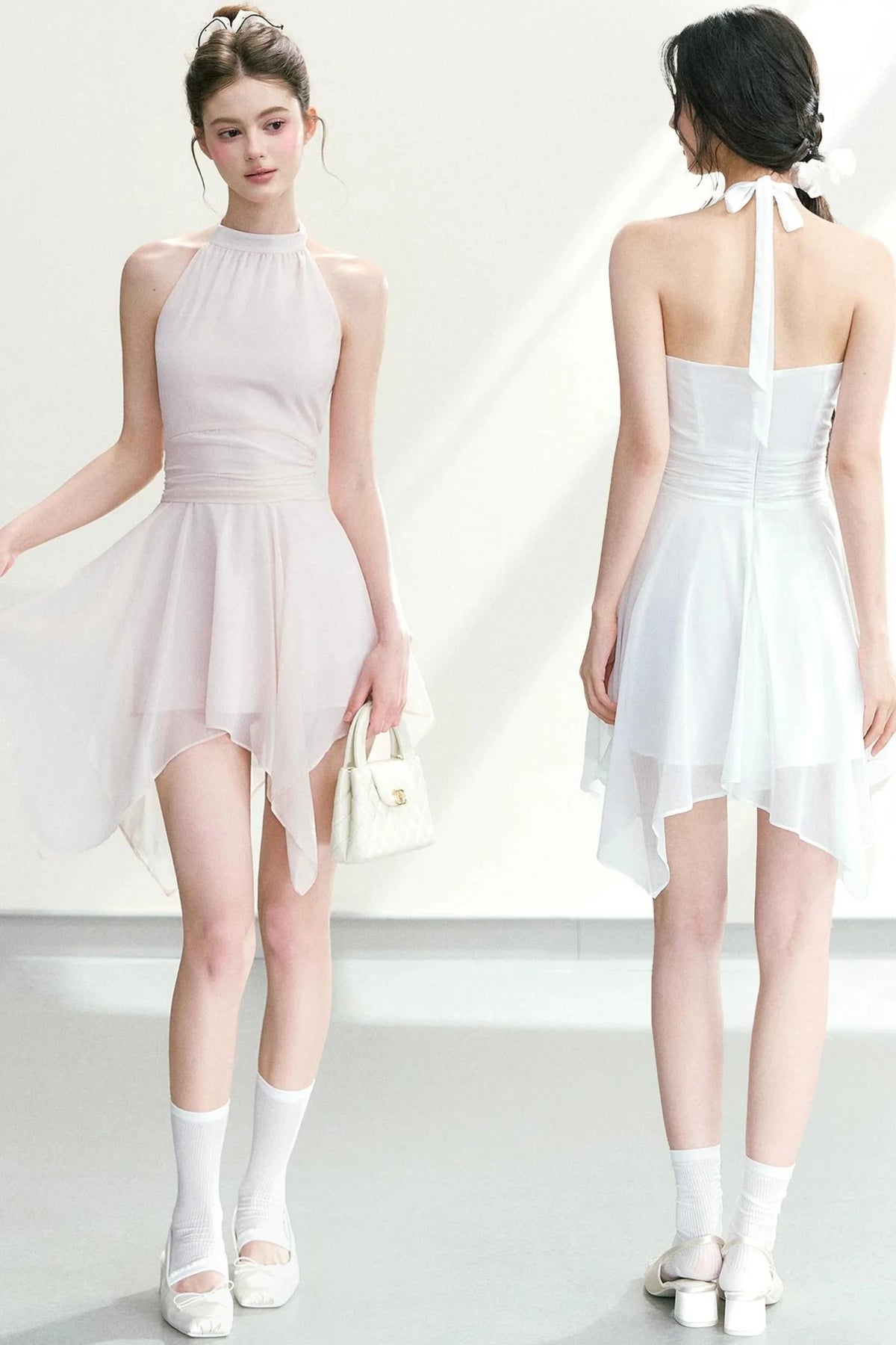 Ballet Off-Shoulder Dress