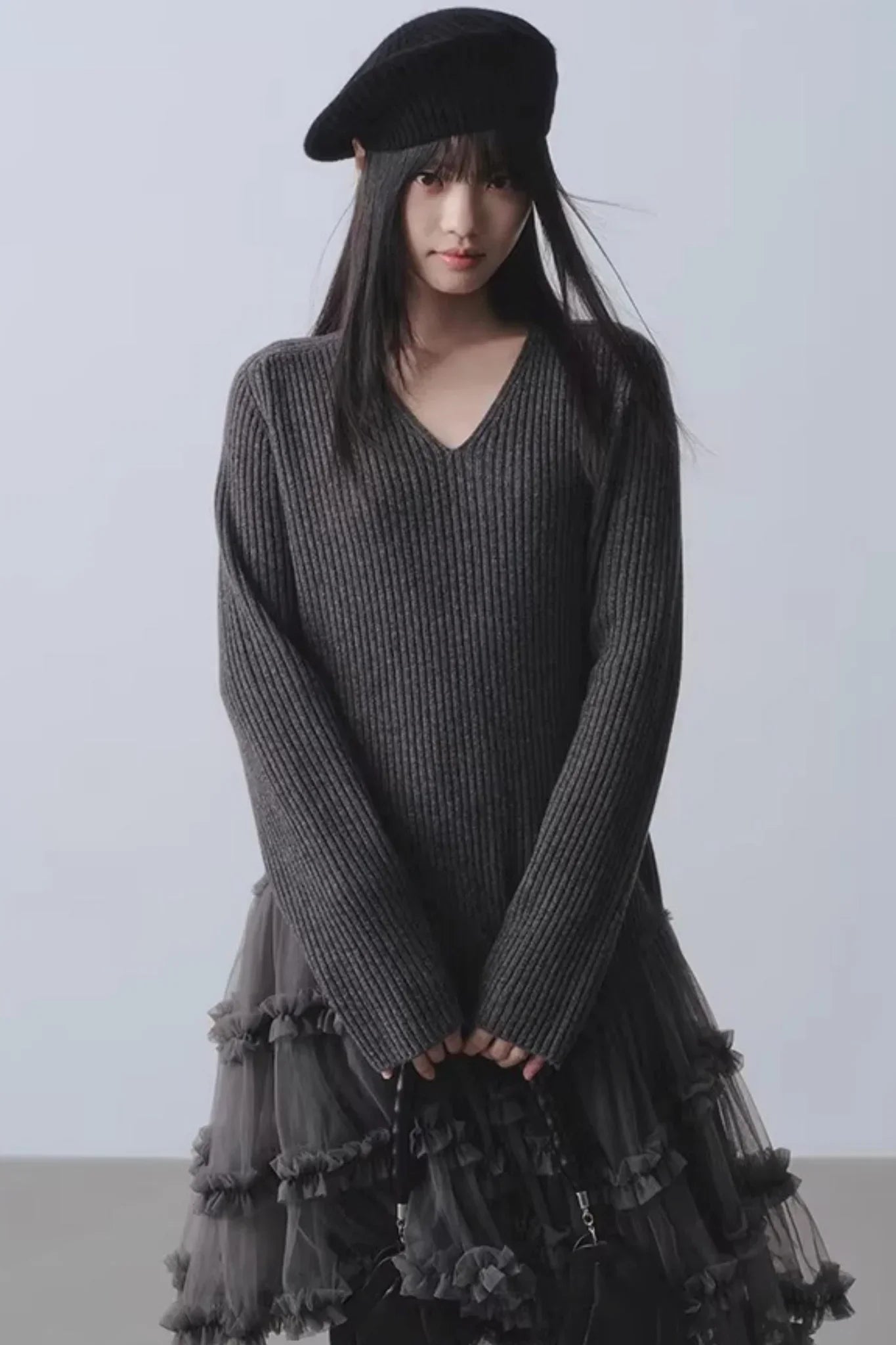 Ballet Studio Mesh Patchwork Dress