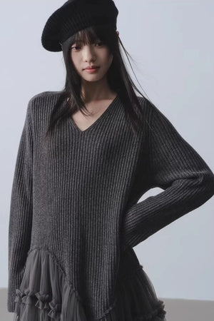Ballet Studio Mesh Patchwork Dress