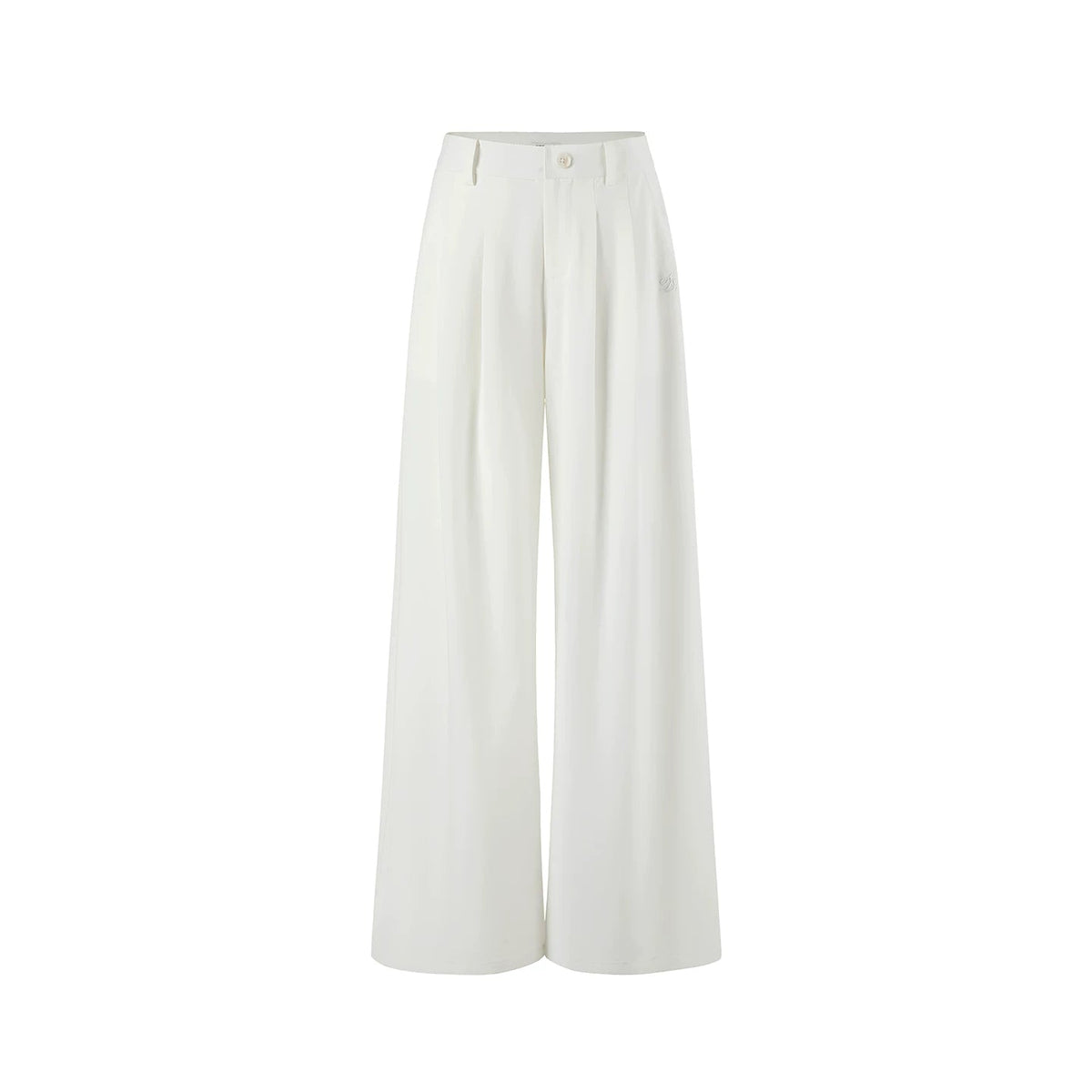 Bamboo Texture Suspender Pants Set-Up