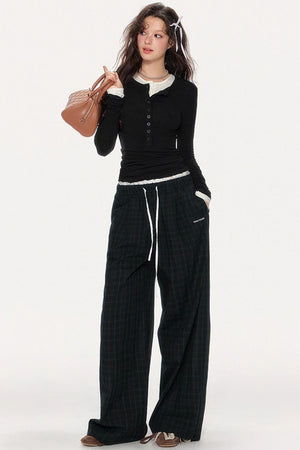 Basic Slim Long Sleeve T-Shirt