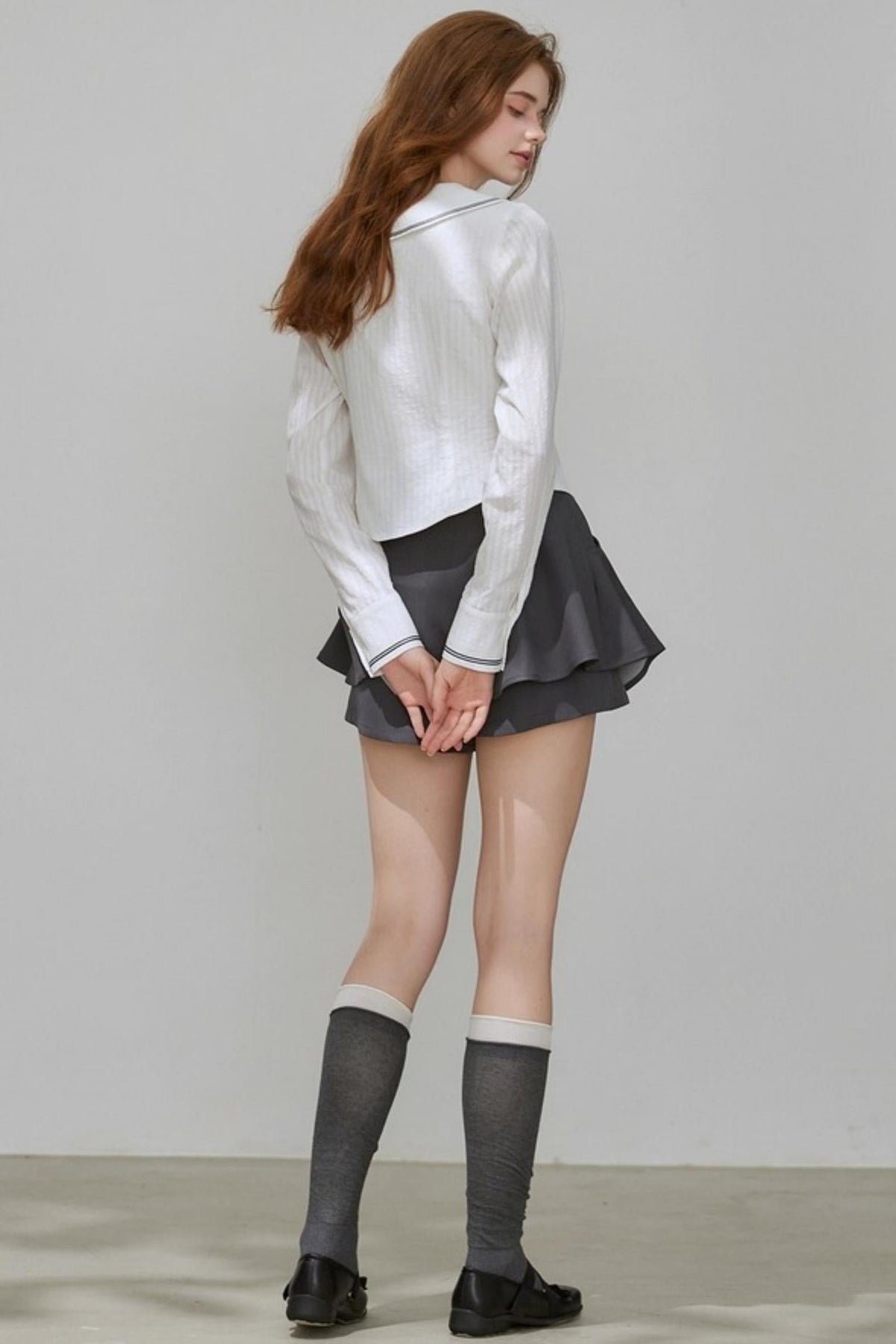Basic Thin Maritime Casual Shirt