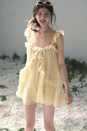 Beach Vacation Babydoll Dress