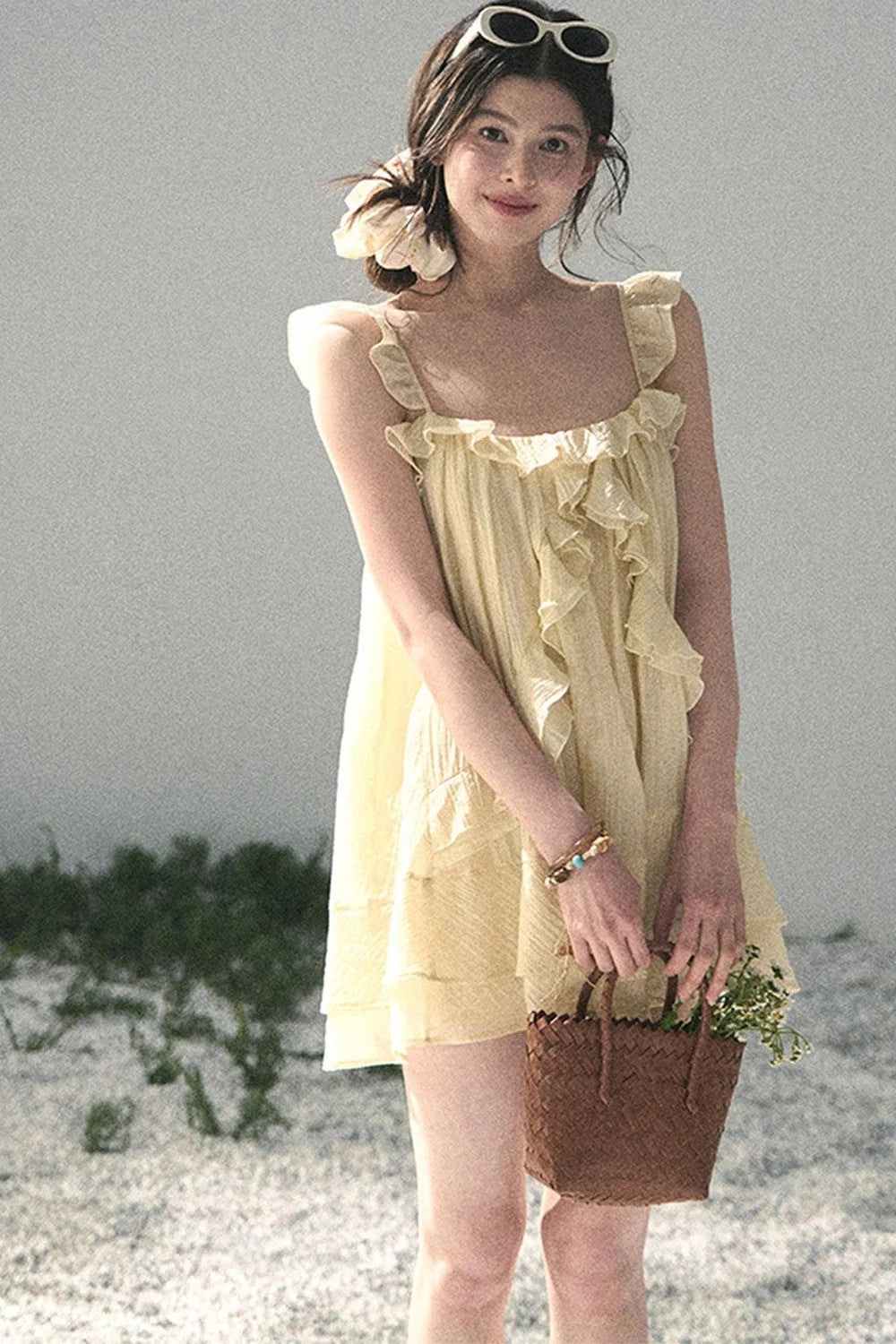 Beach Vacation Babydoll Dress