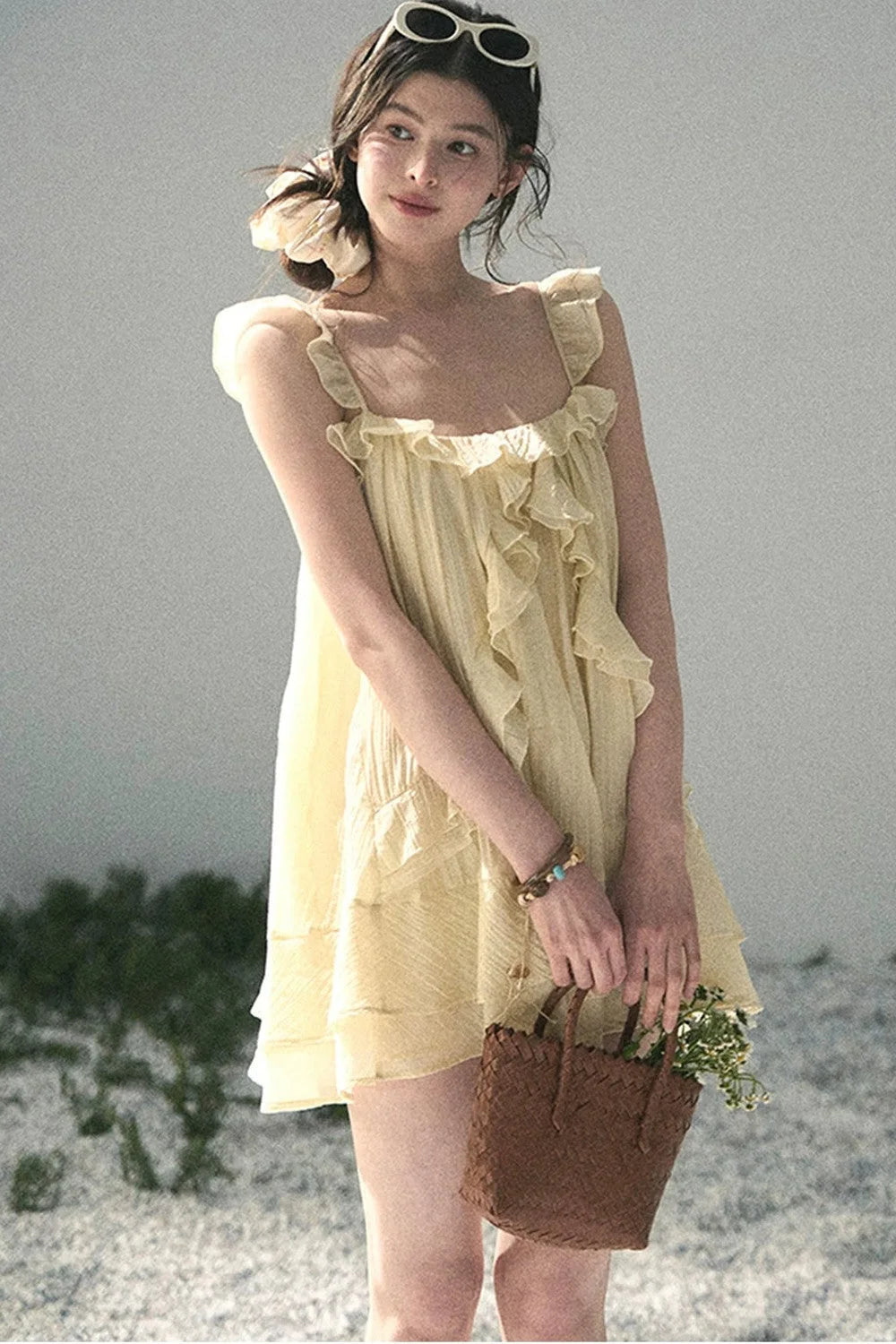Beach Vacation Babydoll Dress