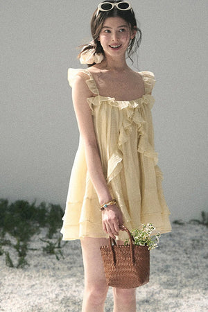 Beach Vacation Babydoll Dress