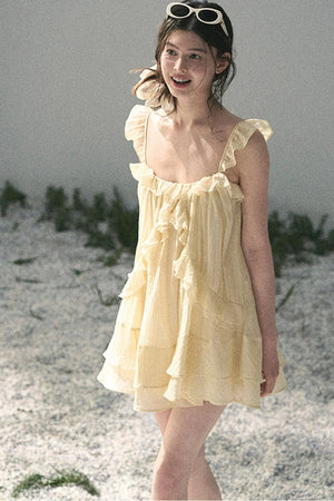 Beach Vacation Babydoll Dress