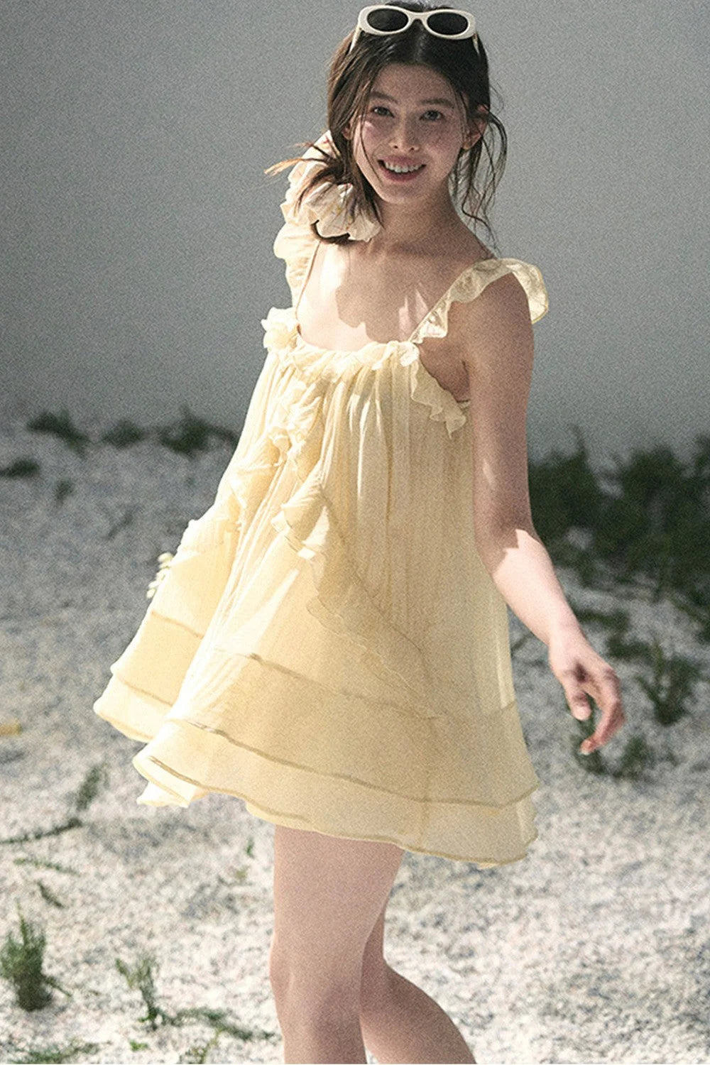 Beach Vacation Babydoll Dress