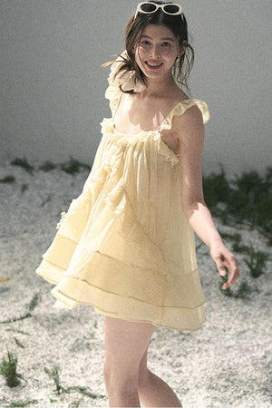 Beach Vacation Babydoll Dress