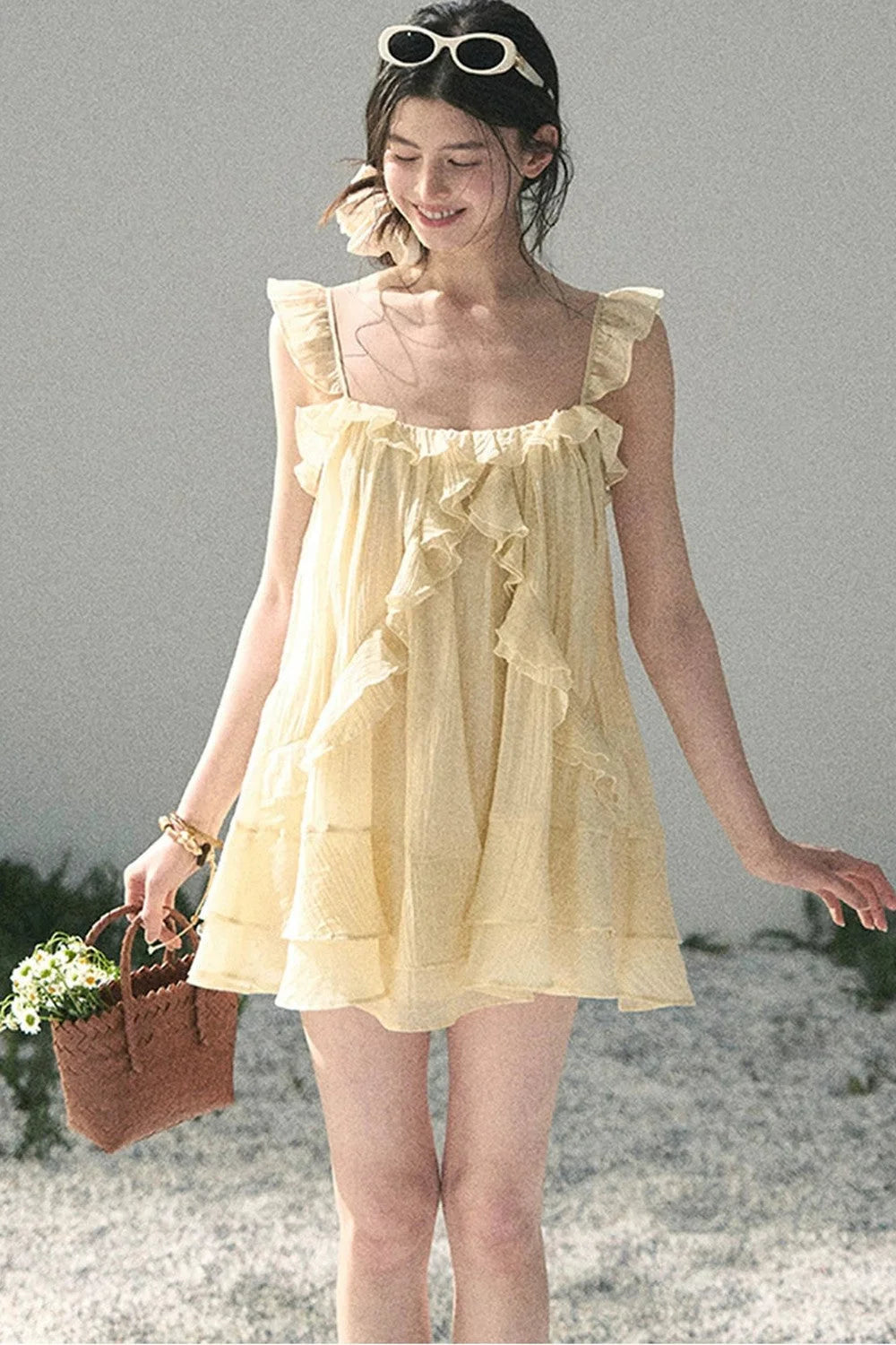 Beach Vacation Babydoll Dress