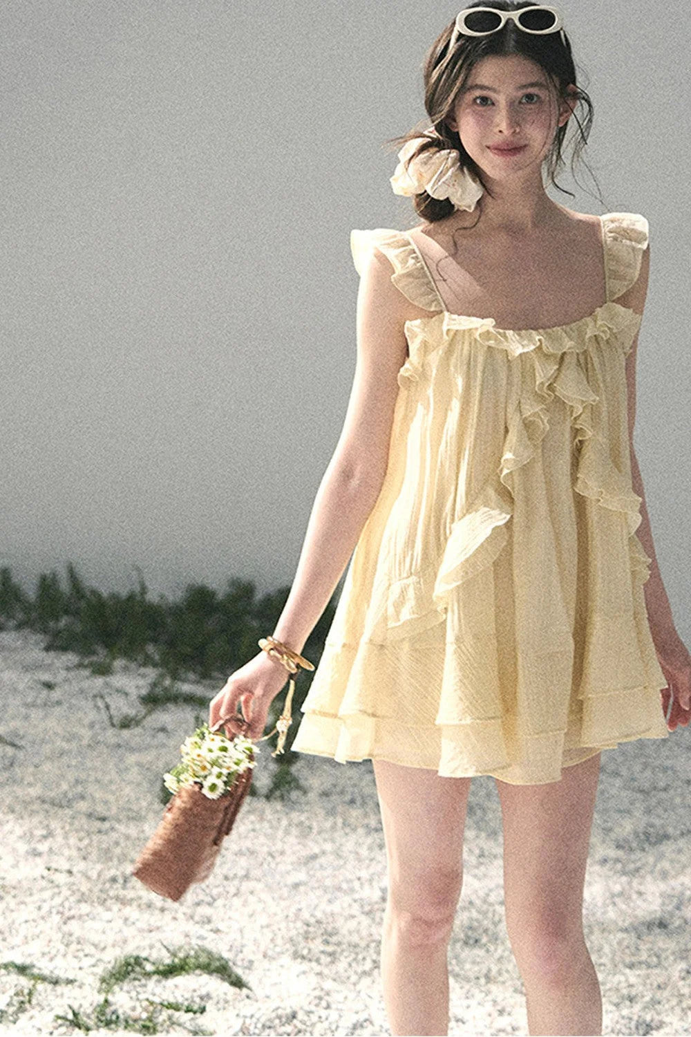 Beach Vacation Babydoll Dress