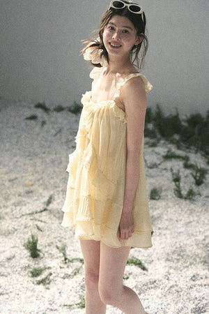 Beach Vacation Babydoll Dress