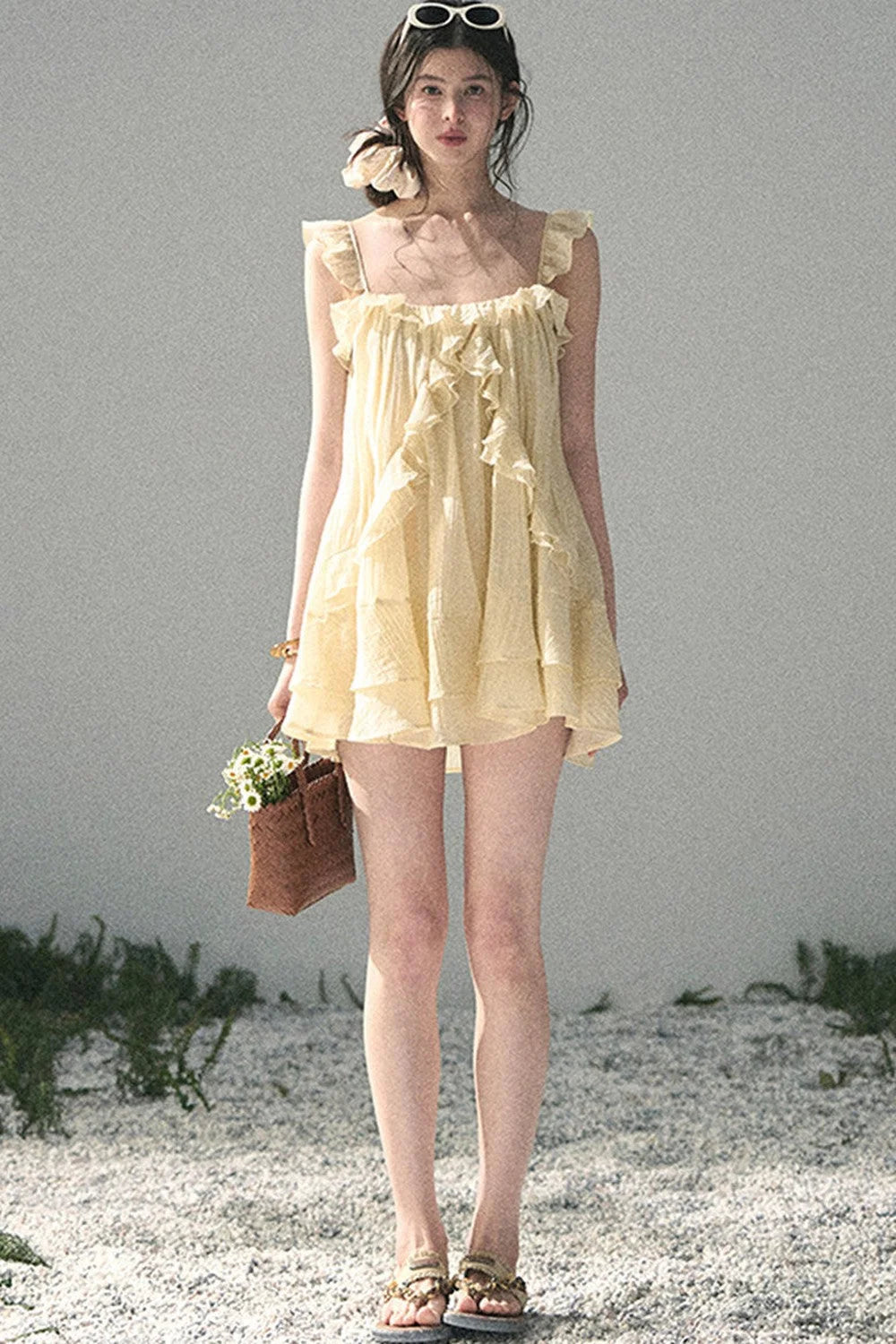 Beach Vacation Babydoll Dress