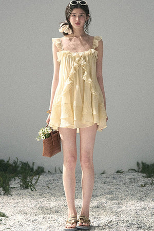 Beach Vacation Babydoll Dress