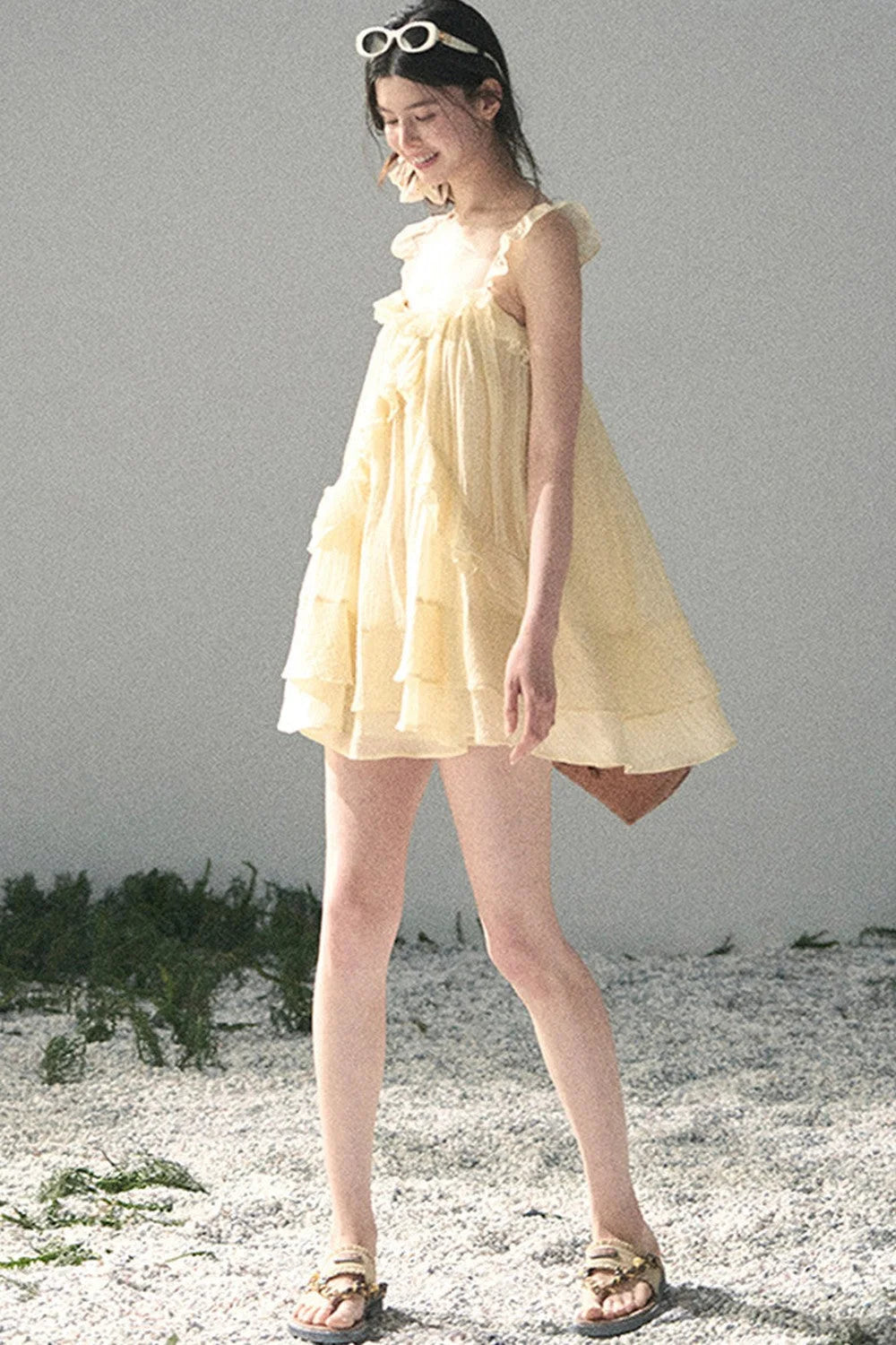 Beach Vacation Babydoll Dress