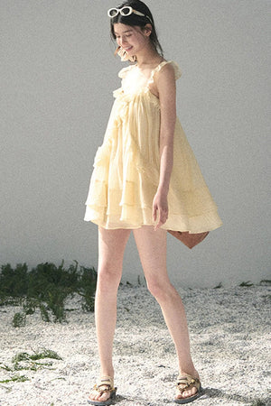Beach Vacation Babydoll Dress