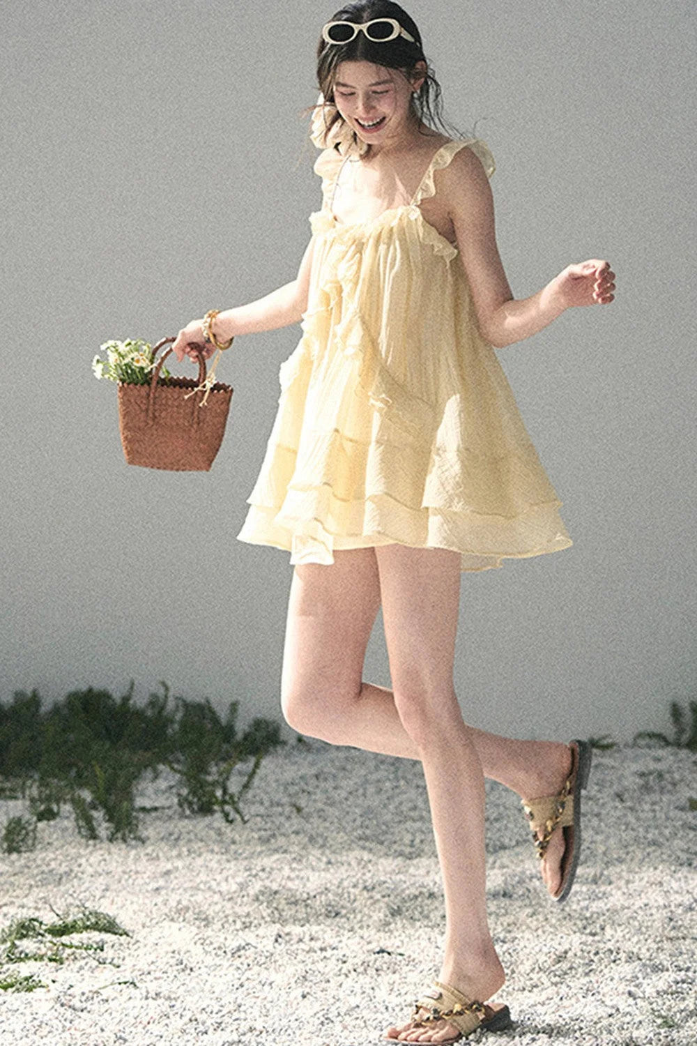 Beach Vacation Babydoll Dress