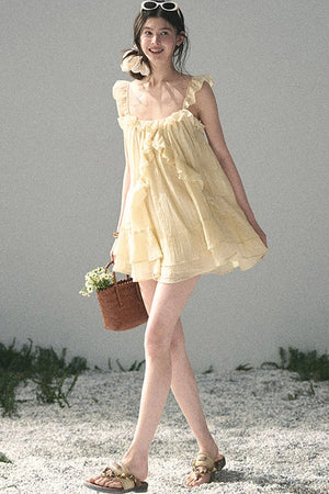 Beach Vacation Babydoll Dress