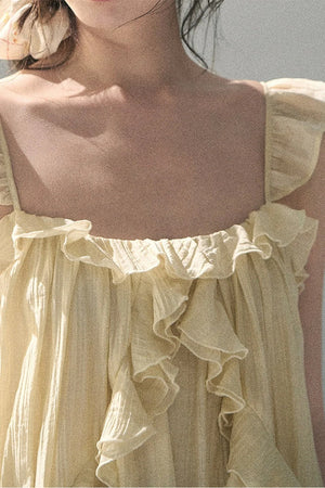 Beach Vacation Babydoll Dress