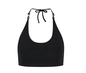 Beaded Halter Top