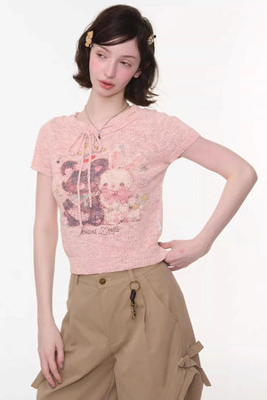 Bear and Rabbit Summer Top