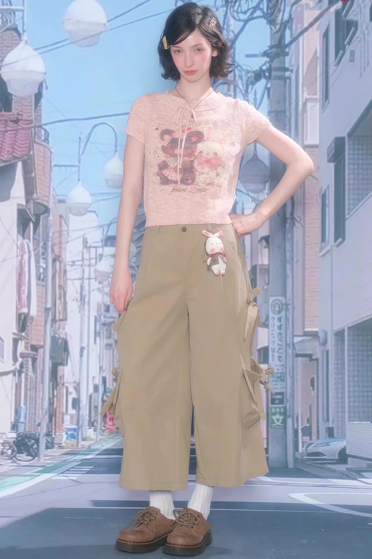 Bear and Rabbit Summer Top