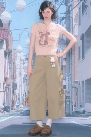 Bear and Rabbit Summer Top