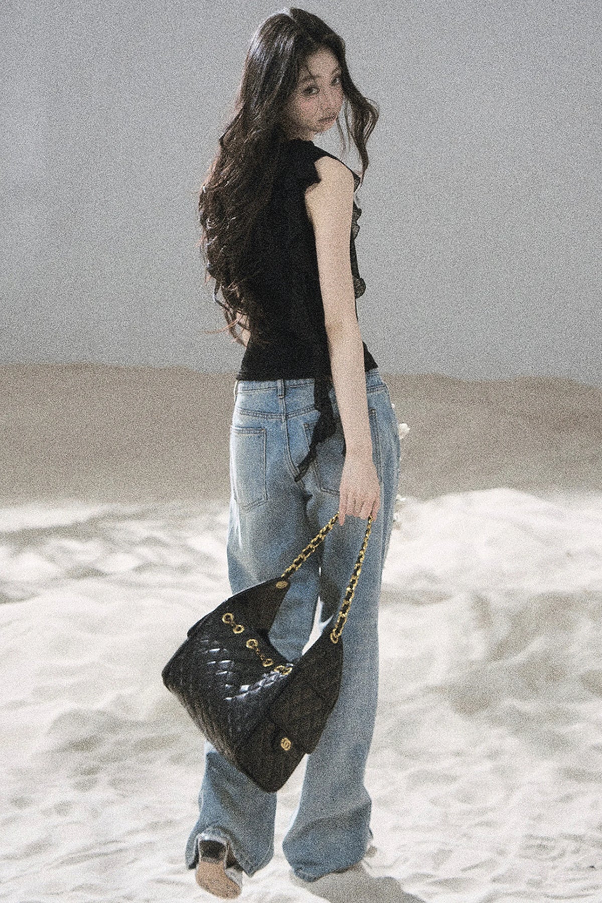 Before the Sunset Lace Off-Shoulder Top