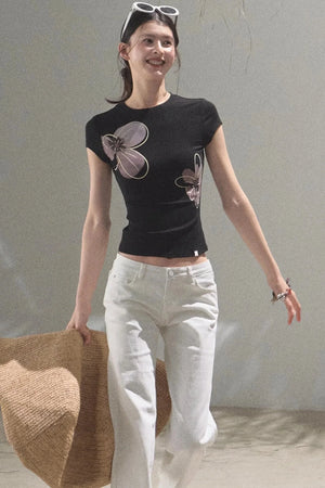 Begonia Floral T-Shirt